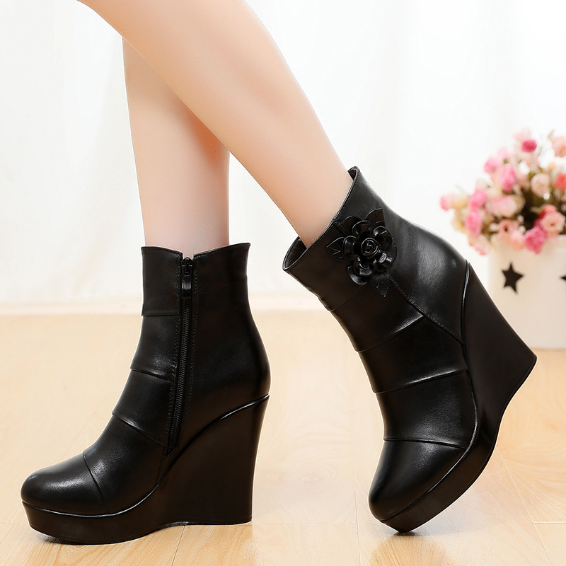 33-41 Plush Women's High Boots - đánh giá và giá Ethnic Modern Fashion