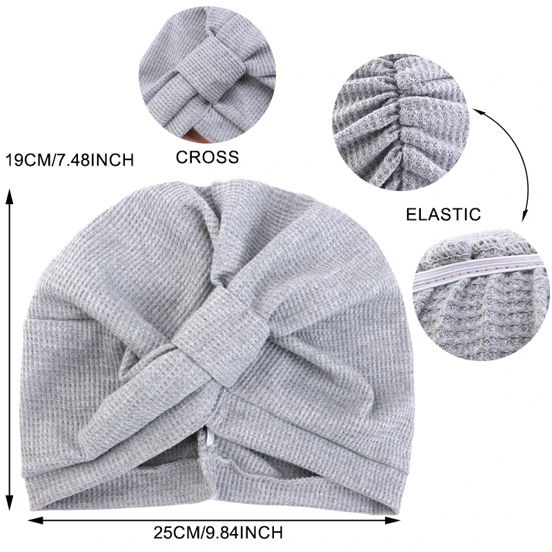 Women's Cotton Waffle Headscar - đánh giá và giá Ethnic Fashion India