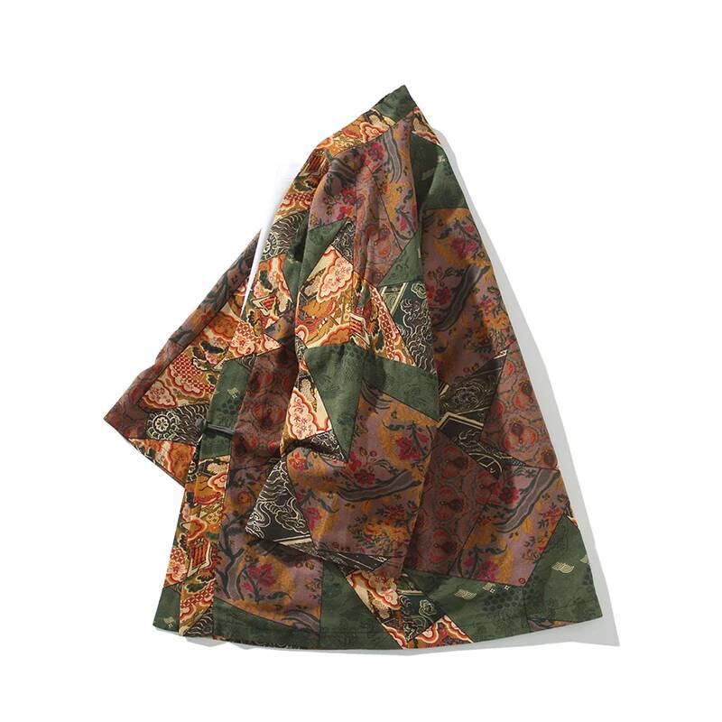 Ethnic Style Print Yukata Men  - đánh giá và giá Ethnic Fashion Women